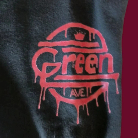 Star tex  hoodie sweatshirt cartoon print size Xlarge unisex black color - Picture 5 of 8